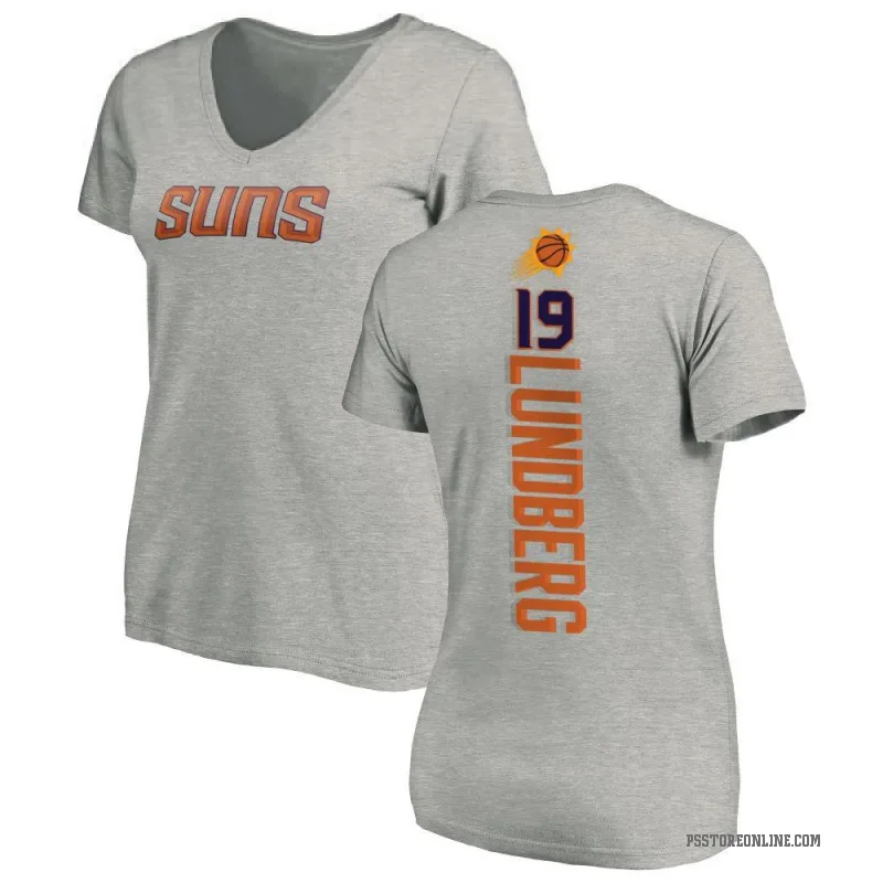 Gabriel Lundberg Women's Phoenix Suns Ash Backer T-Shirt