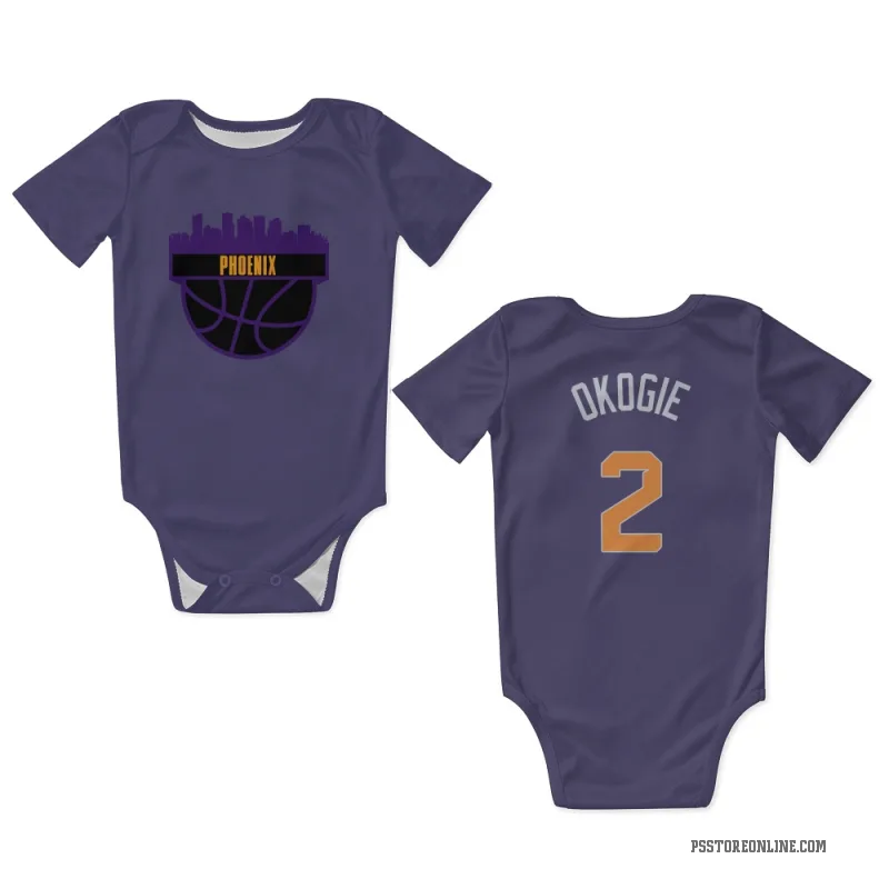 Josh Okogie Purple Phoenix Suns Newborn & Infant Bodysuit